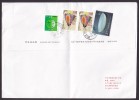 China Chine NINGBO ART MUSEUM Ningbo 2002 Cover To Denmark - Lettres & Documents