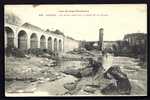 CPA  ANCIENNE- FRANCE- ORTHEZ (64)- LE VIEUX PONT AVEC TOUR SUR LE GAVE ET LE VIADUC- GROS PLAN- - Orthez