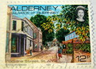 Alderney 1983 Victoria Street, St Anne 12p - Used - Alderney