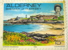 Alderney 1983 Corblets Bay And Port 15p - Used - Alderney