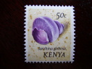 KENYA 1971  SHELLS Definitives 50cents Type A (Janthina Globosa) MNH. - Kenia (1963-...)