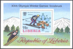 LIBERIA - OLYMPIAD  INNSBRUCK - 1976 - ** MNH - Inverno1976: Innsbruck