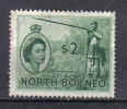 AP242 - BORNEO DEL NORD , Yvert N. 308  Used - Borneo Del Nord (...-1963)