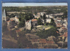 Carte Postale 85. Mareuil-sur-Lay  Et Le Chateau  Vue D'avion Trés Beau Plan - Mareuil Sur Lay Dissais