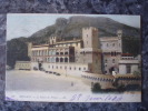 MONACO. LE PALAIS DU PRINCE.CIRCULE 1904.DOS NON DIVISE.TIMBRE MONEGASQUE. - Fürstenpalast