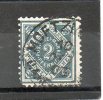 WURTEMBERG  Service 2p Ardoise  1907 N°38 - Gebraucht