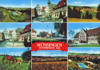 MÜNSINGEN / MUENSINGEN - SCHWÄBISCHE ALB - Carte Multivues, Circulée En 1978 - Münsingen