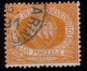 Repubblica Di San Marino - 1877 5 C. Cifra In Cornice Ovale - Annullato (U) - Usados