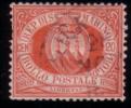 Repubblica Di San Marino - 1877 20 C. Cifra In Cornice Ovale - Annullato (U) - Usados