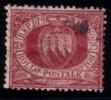 Repubblica Di San Marino - 1877 25 C. Cifra In Cornice Ovale - Annullato (U) - Gebraucht