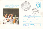 Scouting Pioneers Precursor,in Chemistry Lab,1980 Covers Stationery  Romania. - Chemie