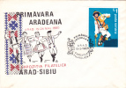 Special Dances Cover,1980 Covers Stationery Arad -  Romania. - Danse