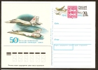 Russia RUSSIE Russland France Plane WWII Normandia Neman - Stamped Stationery