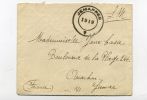 BELGIQUE - CACHET PROVISOIRE DE JEMAPPES EN 1919 POUR ARCACHON EN FEVRIER - TB - RR - Other & Unclassified