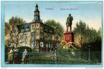 DÜREN  -  Statue De  Bismarck  -  CARTE ANIMEE  - - Dueren