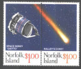 NORFOLK ISLAND - HALLEY´S COMET - ** MNH - 1986 - Verenigde Staten