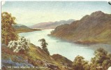 UK, United Kingdom, The Three Reaches Of Ullswater, 1951 Used Postcard [P7414] - Other & Unclassified