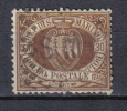 R44 - SAN MARINO 1877 , Prima Emissione :  Il N. 6 Usato - Used Stamps