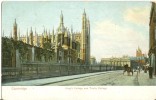 UK, United Kingdom, Cambridge, King's College And Trinity College, Early 1900s Unused Postcard [P7422] - Cambridge