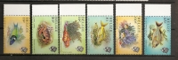 Belize 1988 N° 664a / 670a ** Courant, Poissons, Vie Marine, Crabe, Corail - Belize (1973-...)