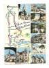 Cp, Carte Géographique, Nos Beaux Week-end - Bordeaux (33), Voyagée 1961 - Landkarten