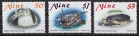 NIUE // TORTUES 3 V NEUFS *** (MNH SET) - Niue