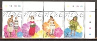 NIUE // DANCES TRADITIONNELLES 4 V NEUFS *** (MNH SET) - Niue