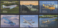 NEW ZEALAND, AVIONS DIVERS 6V  NEUFS *** (MNH SET) - Nuevos