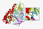 ( AN03-063  ) @      DNA Chemistry Biochemistry Gene  .   Pre-stamped Card  Postal Stationery- Articles Postaux - Chemistry