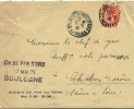 Paix N°283 Sur Lettre Des Chemins De Fer Du Nord à Boulogne, Pour Chalon-sur-Saône - 1932-39 Paz