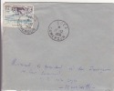 Cameroun,Edéa,1956,coloni Es  Francaises,pont Sur Le Wouri,n°301 Sur Lettre - Brieven En Documenten