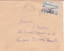DOUALA - NEW BELL - 1956 - Afrique,colonies Francaises,avion,lettre,m Arcophilie - Brieven En Documenten