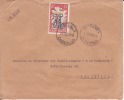 Cameroun,Meigangan,1956,c Olonies  Francaises,récolte Des Bananes,n°298 Sur Lettre - Brieven En Documenten