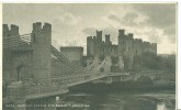 UK, United Kingdom, Conway Castle And Bridge, Early 1900s Unused Judges Postcard [P7436] - Caernarvonshire