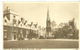 UK, United Kingdom, Martyr´s Memorial & Balliol College, Oxford, 1920s-1930s Unused Postcard [P7441] - Oxford