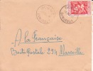 Cameroun,Doumé,1956,colon Ies  Francaises,le Café,n°304 Sur Lettre - Brieven En Documenten