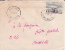 Cameroun,Bafang,1957,colo Nies  Francaises,pont Sur Le Wouri,n°301 Sur Lettre - Brieven En Documenten