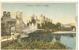 UK, United Kingdom, Conway Castle & Bridge, 1930 Used Postcard [P7448] - Caernarvonshire