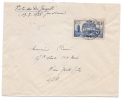 19 Juillet 1938 , 1er Jour Du Timbre Visite Des Souverains Anglais YT N° 400, Sur Lettre - ....-1949