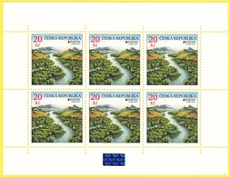 Petite Feuille De 6 T.-P. Gommés Neufs** - Europa (C.E.P.T.) Les Forêts - N° 679KB (Michel) - République Tchèque 2011 - Unused Stamps