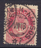 Norway 1893 Mi. 56 A    10 Ø Posthorn Deluxe Bus Cancel? TRONDHEIM - NAMSOS !! - Used Stamps
