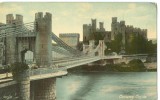 UK, United Kingdom, Conway Castle, Early 1900s Unused Postcard [P7517] - Caernarvonshire