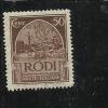 EGEO 1932 PITTORICA  50 C MNH DENT. 14 - Egée