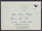 Norway Deluxe LINDEBERG GÅRD 1990 Cover To BRØNSHØJ Denmark Bird Vogel Oiseau - Used Stamps