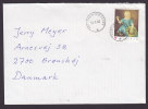 Norway Deluxe Naval Cancel TRONDHEIM - KIRKENES 1980 Cover To BRØNSHØJ Denmark - Used Stamps