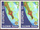 ROMANIA -  „EUTELSAT I“  - 1991 - ** MNH - 1991