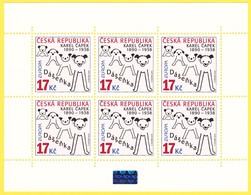 Petite Feuille De 6 T.-P. Neufs** - Europa Les Livres Pour Enfants Dášenka - N° 631KB (Michel) - République Tchèque 2010 - Unused Stamps