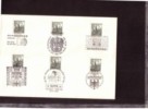 Austria,1981. Different Stampissues With WIPA Hofburg Cancellations On Europa TAG - Briefe U. Dokumente
