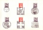 Austria,1981. Different Stampissues With WIPA Hofburg Cancellations On Europa -Ungarn TAG - Storia Postale