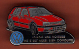 18157-golf Volkswagen.signé Decat Paris. - Volkswagen